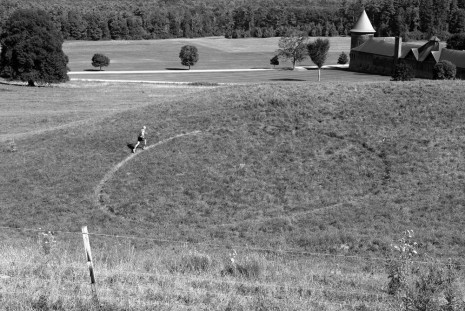 Jeroen Jongeleen, Running A Circle Clockwise, Shelburne Farms, VT, USA, 2015, Harlan Levey Projects