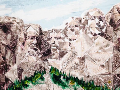 Barnaby Furnas, Mt. Rushmore, 2018 , Marianne Boesky Gallery