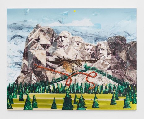 Barnaby Furnas, Mt. Rushmore No. 2, 2018 , Marianne Boesky Gallery