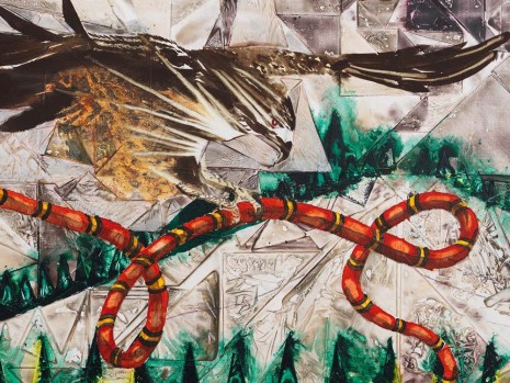 Barnaby Furnas, Mt. Rushmore No. 2, 2018 , Marianne Boesky Gallery