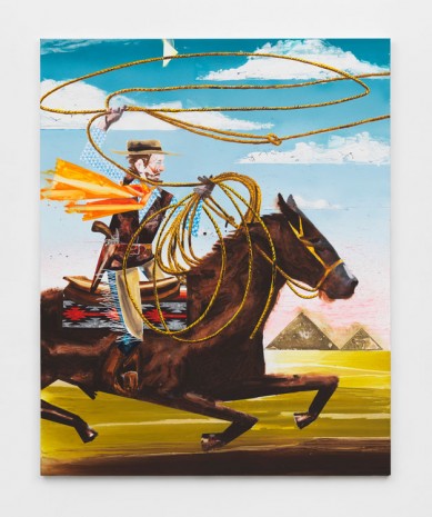 Barnaby Furnas, The Horseman, 2018 , Marianne Boesky Gallery