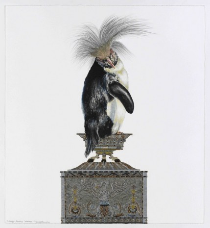 Raqib Shaw, whimsy beasties...EMPEROR I, 2012, Galerie Thaddaeus Ropac