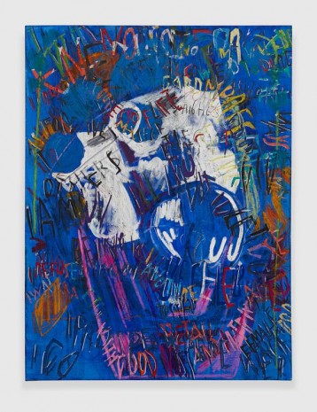 Despina Stokou, RGB Affirmations (Blue), 2018 , Praz-Delavallade