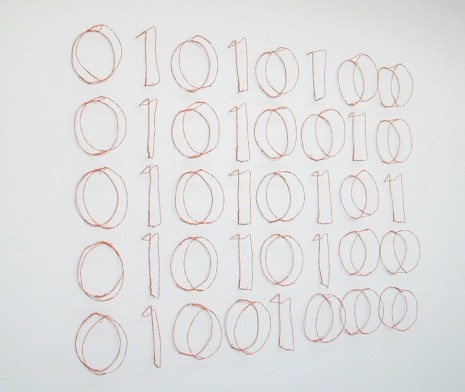 Jonathan Borofsky, Truth (binary computer code), 1995, Paula Cooper Gallery
