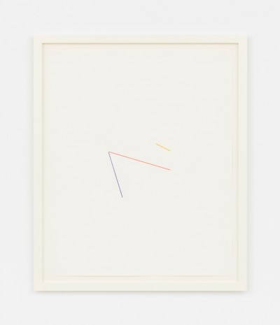 Fred Sandback, Untitled (Isometric Construction), 1985 , Cardi Gallery