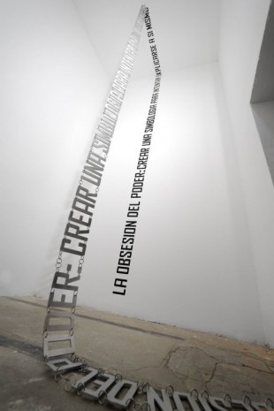 Carlos Garaicoa, La obsesión del poder / Power’s obsession, 2012, Galleria Continua