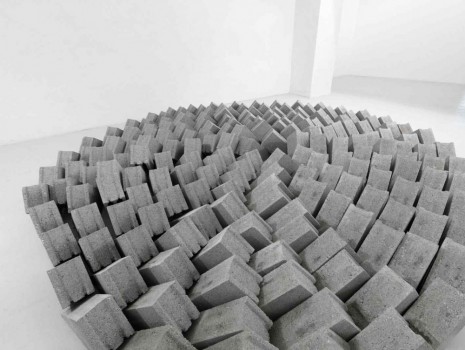 Kader Attia, Untitled (Concrete blocks), 2008, Galleria Continua