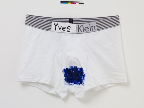 Ken Kagami, Yve Klein’s Under Pants, 2017, Mendes Wood DM