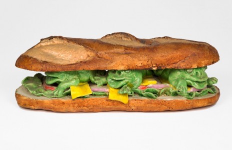 David Gilhooly, Frog Submarine Sandwich, 1975 , Venus Over Manhattan