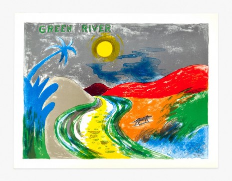 H.C. Westermann, Six Lithographs – Green River, 1972, Venus Over Manhattan