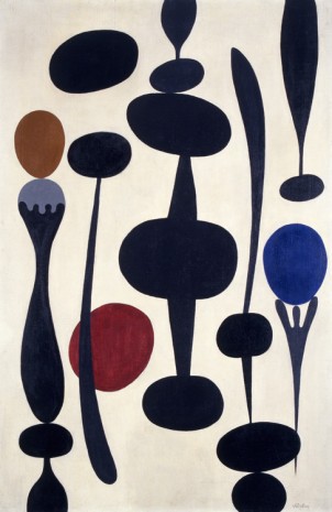 Paule Vezelay, Silhouettes, 1938 , Victoria Miro