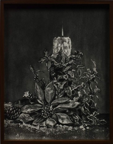 Elad Lassry, Pine cone, Poinsettia, Candle, 2012, David Kordansky Gallery