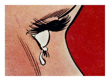 Anne Collier, Woman Crying (Comic) #3, 2018, Anton Kern Gallery