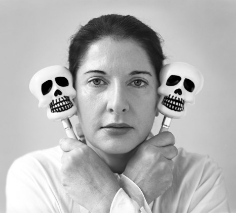 Marina Abramović, Portrait with Maracas, 2006 , Galerie Krinzinger