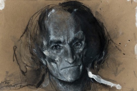 Ernest Pignon-Ernest, Etude pour Artaud, , Galerie Lelong & Co.