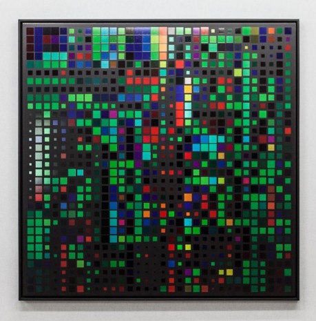 Miguel Chevalier, Mosaïque de Pixels 2, 2016, The Mayor Gallery
