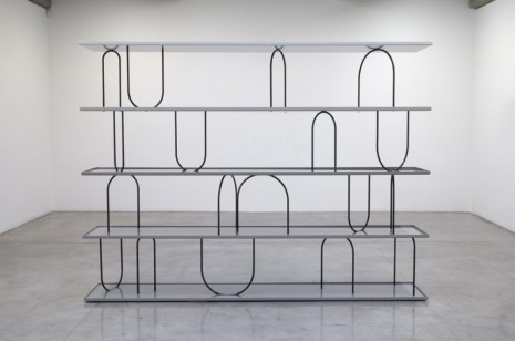 Nicole Wermers, Wasserregal, 2012, Tanya Bonakdar Gallery
