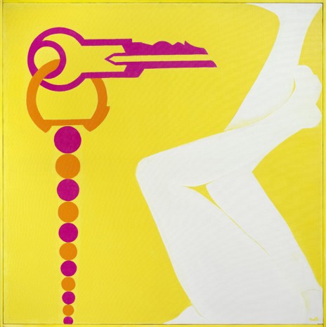 Evelyne Axell, Clef de contact jaune, 1966 , König Galerie