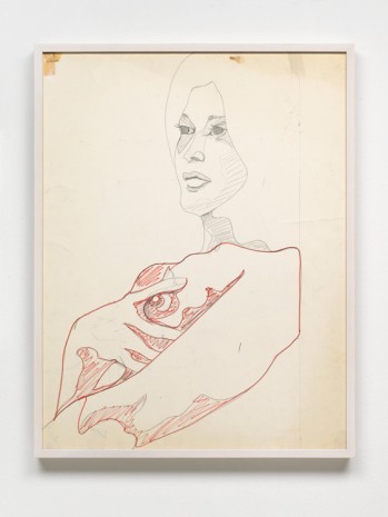 Evelyne Axell, Etude pour L'Italienne - Etude pour Autoportrait, 1969 , König Galerie