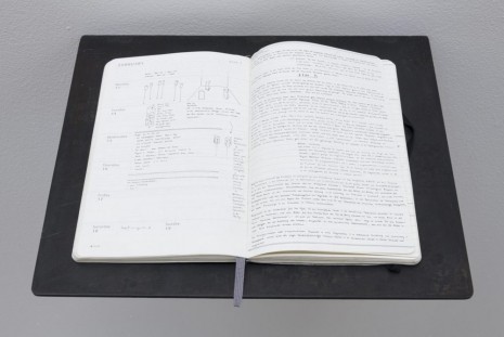 Flora Hauser, detail from personal notebook, , Ibid