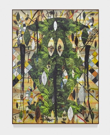 Rashid Johnson, Untitled Escape Collage, 2018 , David Kordansky Gallery