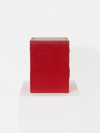 Bertrand Lavier, Peinture rouge, 1992, MASSIMODECARLO