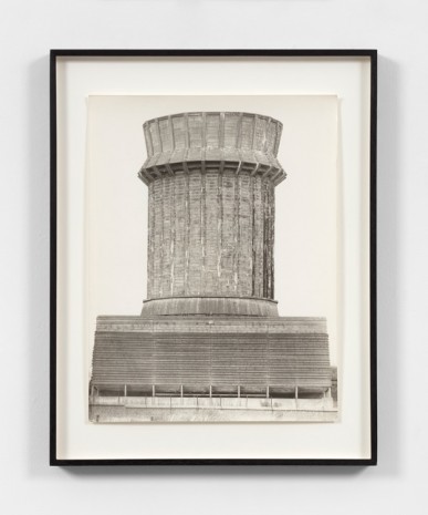 Bernd and Hilla Becher , Cooling Tower, Mons, Belgium, 1967  , Paula Cooper Gallery