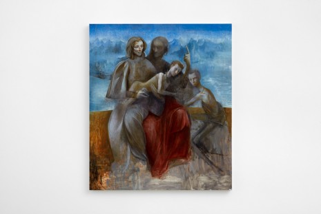 Julien Nguyen, Mary, Anne, Christ, and John, 2018, Modern Art