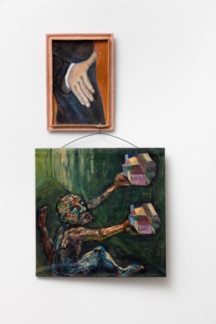 Steinar Haga Kristensen, Desperate Figure Beneath Out Stretched Hand, 2017, Galleri Nicolai Wallner