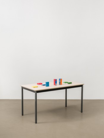 Henrik Olesen, Hand-painted surfaces 1, 2018, Galerie Chantal Crousel