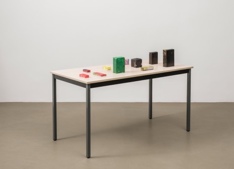 Henrik Olesen, Hand-painted surfaces 6, 2018, Galerie Chantal Crousel