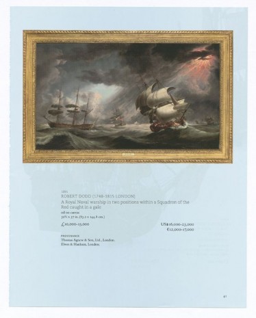 Claire Fontaine, Lot 1091(Christie’s : Lehman Bros. Sale, Wed. 29.09.2010 at 12.00pm), 2012, Galerie Chantal Crousel