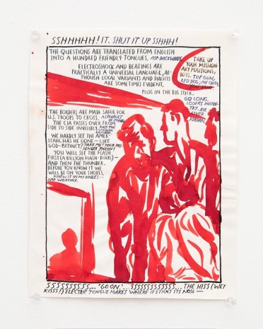 Raymond Pettibon, No Title (Sshhhhh! It...), 1989 , Contemporary Fine Arts - CFA