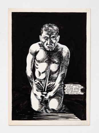 Raymond Pettibon, No Title (Little Johnny's scream...), 1982 , Contemporary Fine Arts - CFA
