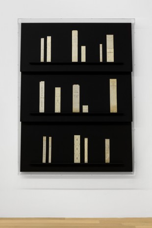 Florian Pumhösl, Relief (Paul Bonet - Spines), 2017, Galerie Buchholz