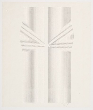 Robert Mallary, Incremental series, 1970, The Mayor Gallery