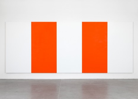 Olivier Mosset, Untitled (Orange), 2017 , VNH Gallery