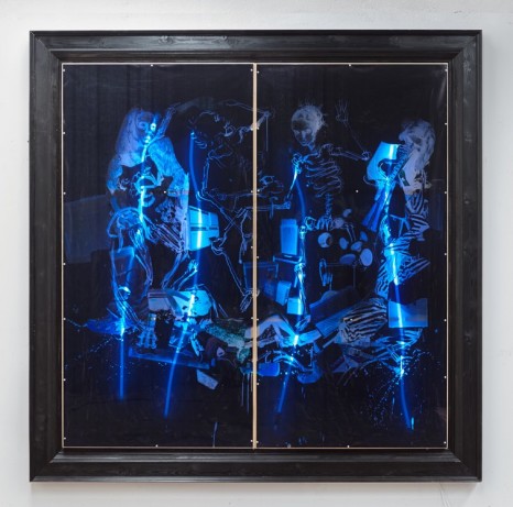 Joris Van de Moortel, Dance of death - the night, 2018, Galerie Nathalie Obadia