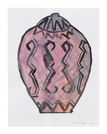 Francis Upritchard, Purple Pot, 2018, Anton Kern Gallery