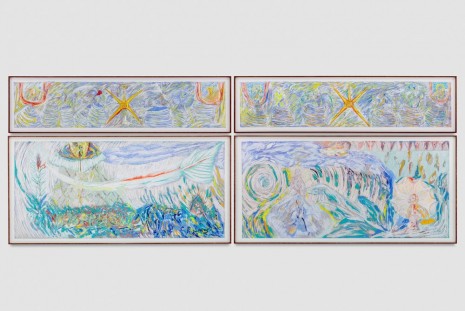 Mimi Lauter, Sensus Oxynation (Apocalyptic Flood Landscape), 2017 , Blum & Poe
