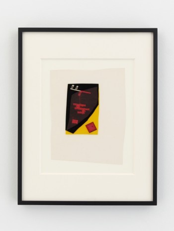 Dom Sylvester Houédard, Whenever you find the distinctive red you Perhaps, 1967, Lisson Gallery