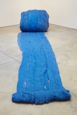 Cecilia Vicuña, Caracol Azul (Blue Snail), 2017 , Lehmann Maupin