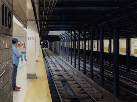 Tim Gardner, Waiting for the Subway , 2018, 303 Gallery
