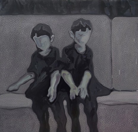 Lin Shan, Twins On The Sofa, 2018 , ShanghART