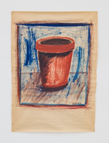 B. Wurtz, Untiled (flower pot), 1970, Galerija Gregor Podnar