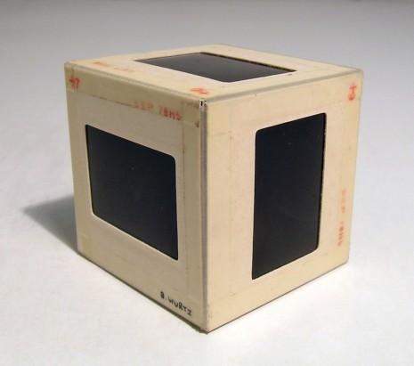 B. Wurtz, Slide Cube, 1979, Galerija Gregor Podnar