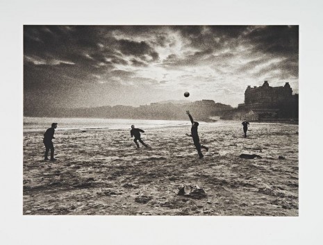Don McCullin, Fishermen, Scarborough Beach, 1965 Printed in 2016, Hauser & Wirth