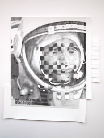 Eline McGeorge, Cosmonaut-Woolf portrait weave (A World of Out Own), , Hollybush Gardens