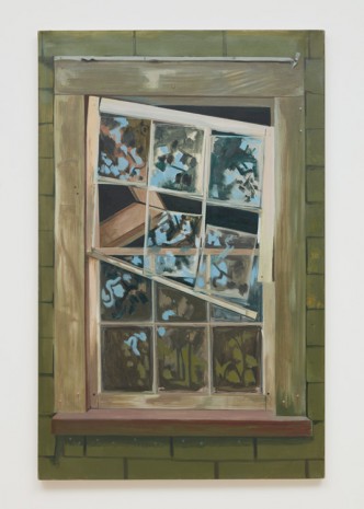 Lois Dodd, Falling Window Sash, 1992 , Almine Rech