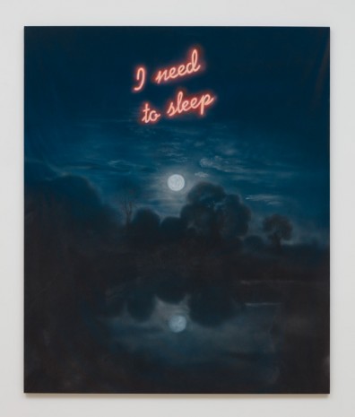 Friedrich Kunath, I need to sleep, 2015, Almine Rech